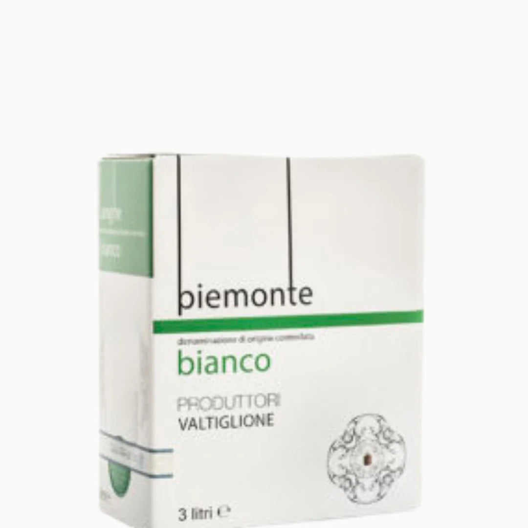 Lebox wijnen Govone witte wijn Arneis Piemonte Langhe Bianco DOC - leboxwijnen.nl 3 liter bag in box