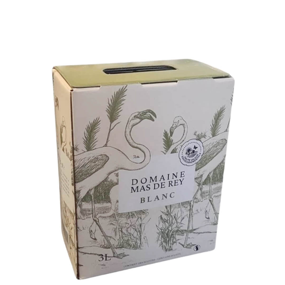 lebox wijnen Mas de Rey Witte wijn Chardonnay bag in box