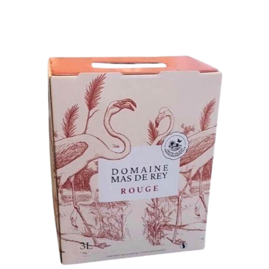 Lebox wijnen Mas de Rey rode wijn Syrah bag in box 3 liter leboxwijnen.nl