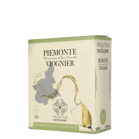 Lebox wijnen Govone witte wijn Viognier bag in box 3 liter leboxwijnen.nl