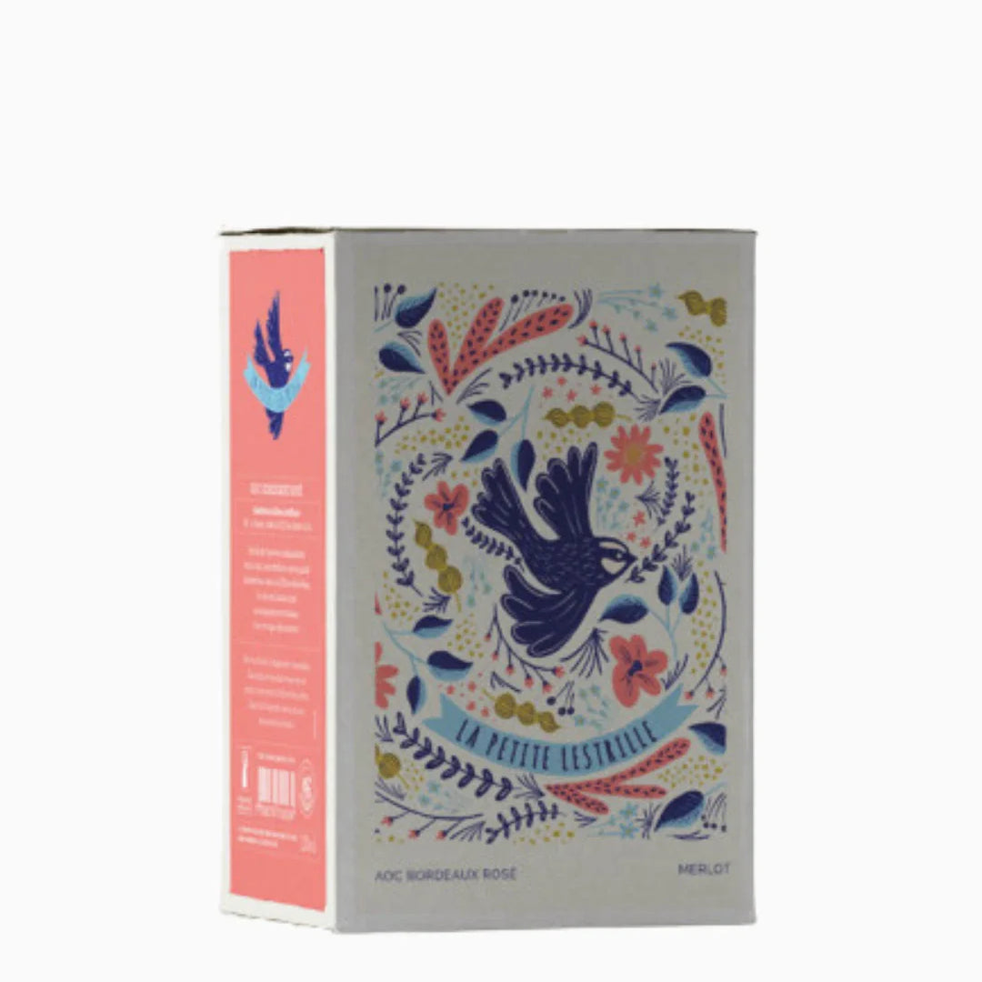 Lestrille Rose AOC - leboxwijnen merlot  bag in box bordeaux