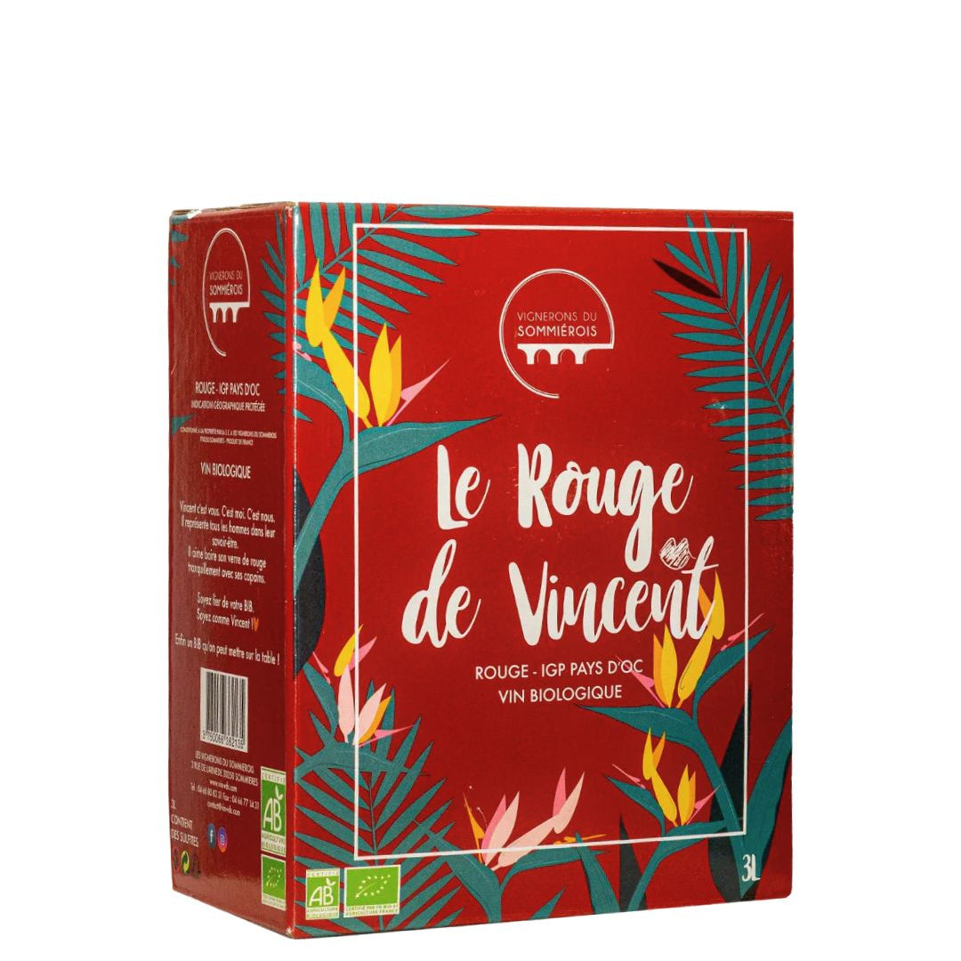 Lebox wijnen Vignerons Sommierois rode wijn Syrah 3 liter biologisch bag in box leboxwijnen.nl