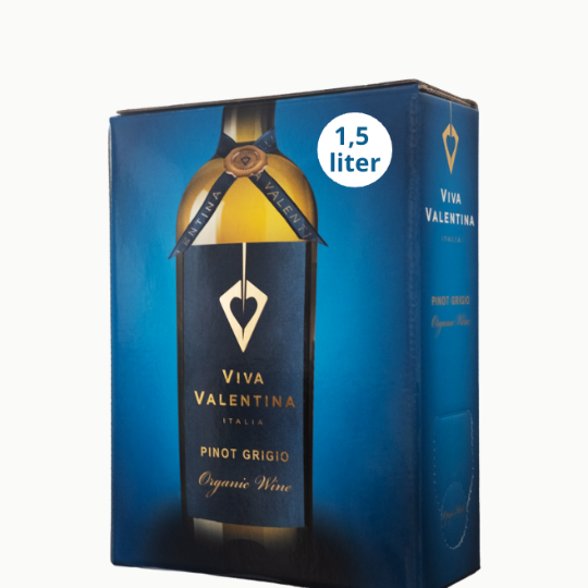 Lebox wijnen Viva Valentina witte wijn Pinot Grigio 1,5 liter bag in box leboxwijnen.nl