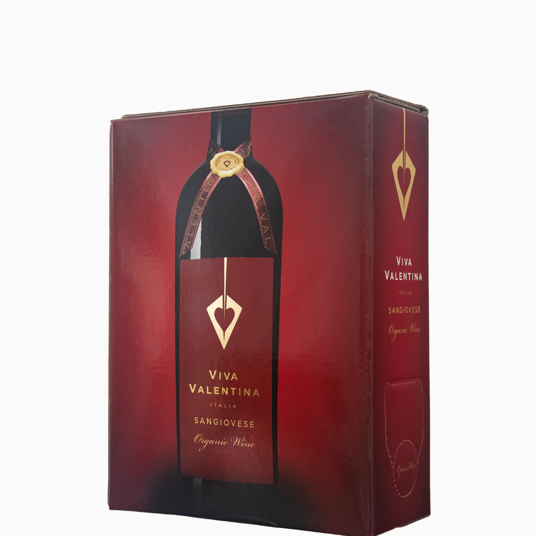 Lebox wijnen Viva Valentina Rode wijn Sangiovese 3 liter bag in box 