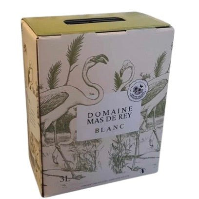 Mas de Rey Terre de Camargue Blanc IGP - leboxwijnen bag in box